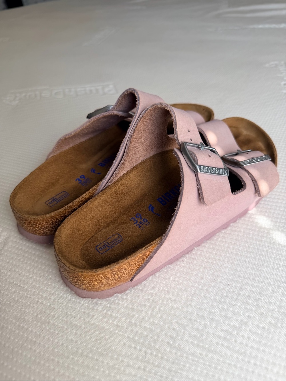 Birkenstock Soft Footbed Lilac Arizona Sandals